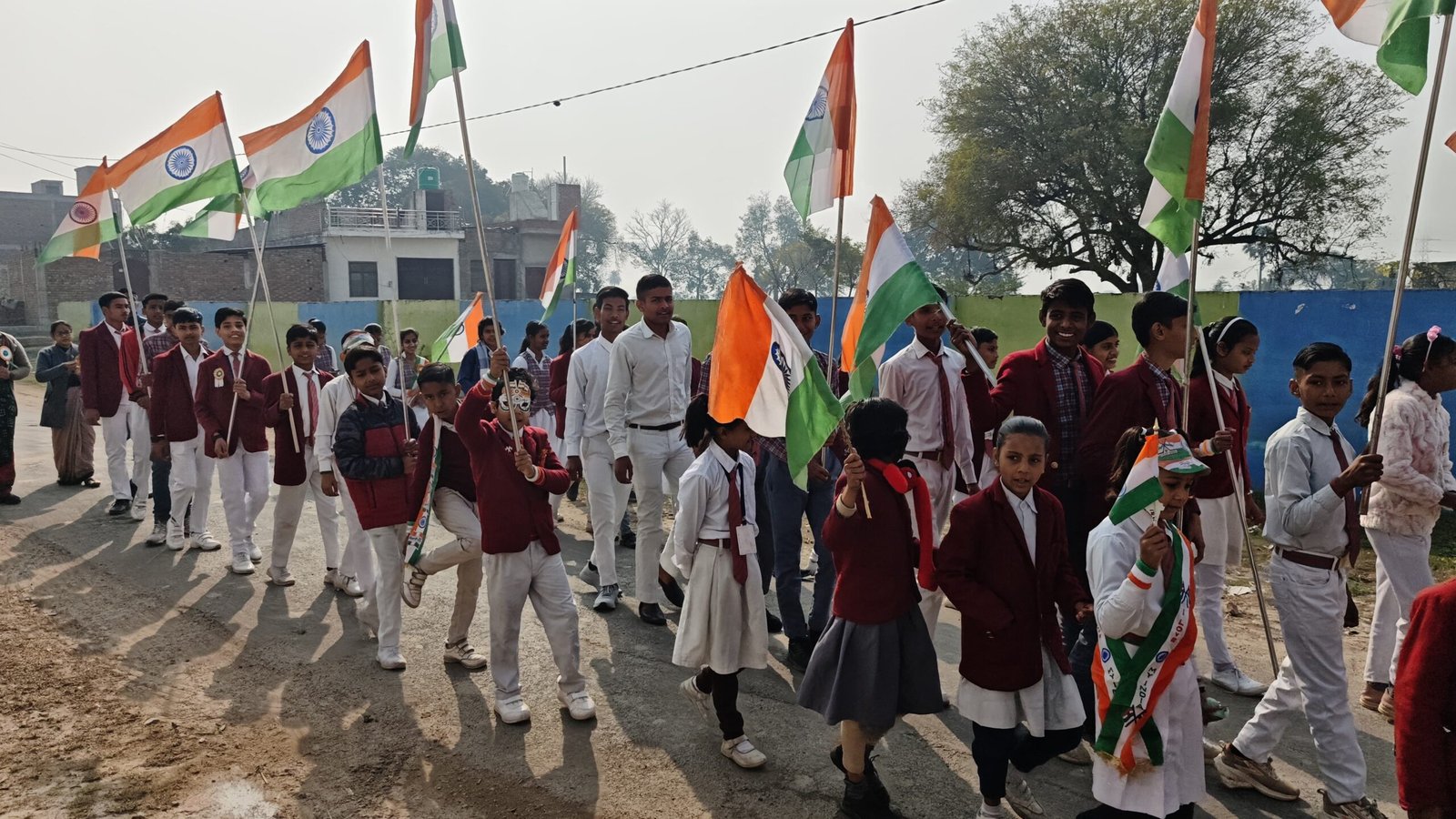 सेंट केवलानंद पब्लिक स्कूल में धूमधाम से मना गणतंत्र दिवस, बच्चों ने निकाली भव्य प्रभात फेरी